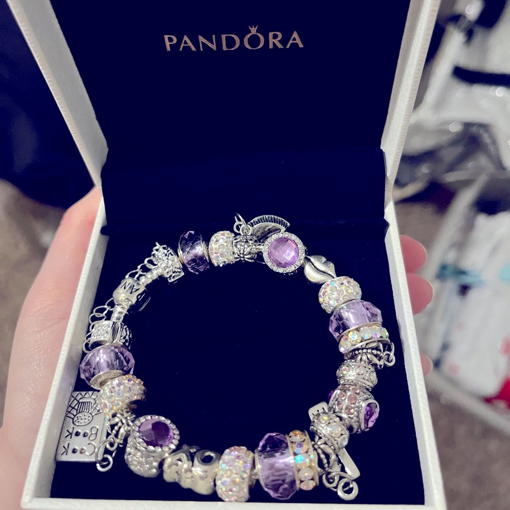 Brand New Pandora Bracelet with Baking Charms